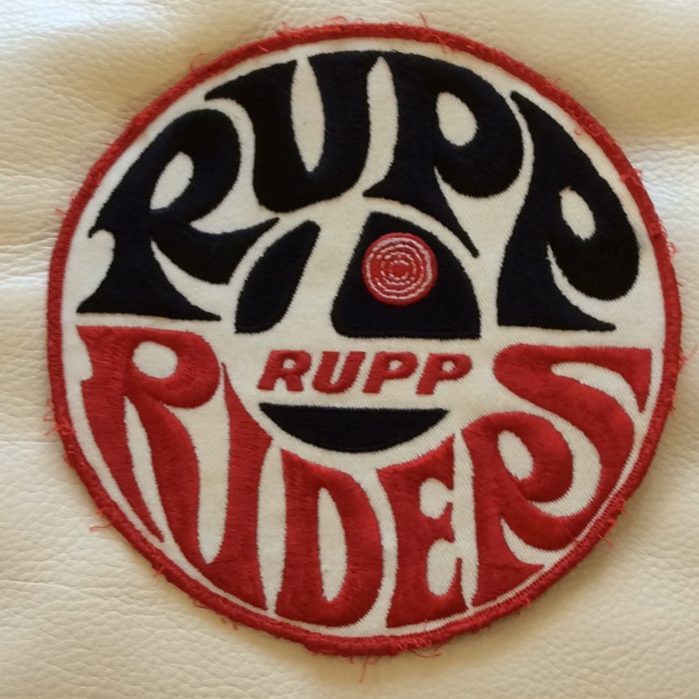 Vintage 70’s RUPP RIDERS Sew On Patch